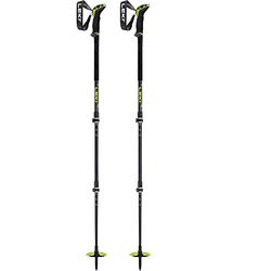 LEKI Guide 3 skistokken, zwart-neonyellow-dk antraciet, 110-150 cm