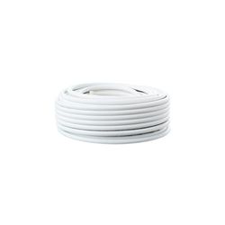 Eden pulse Ventilator, wit, beuken, 3 vleugels, 24 W, 2650 lm, 3 temperaturen, 6 snelheden, 37/47 x 132 x 132 cm