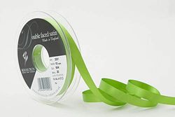 Berisfords Double Face Poly satinband, äng, 10,5 x 10,5 x 1,5 cm
