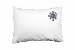 Bona Basics, Funda De Cojín Decorativa, Funda De Cojín Decorativa, Decoración del Hogar, para Sofá, Cafetería, Tamaño: 50x35 Cm, ​​Color: Blanco