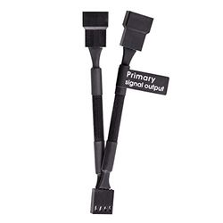 Thermaltake TtMod PWM Ventilator 4 Pin Y-Kabel 3 Pakje, AC-060-CO1OTN-F1