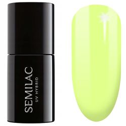 Semilac Smalto UV Hybrid 604 Luminous Limone, 7 ml