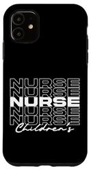 Carcasa para iPhone 11 Enfermera infantil Enfermeras médicas con estilo
