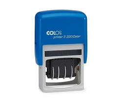 COLOP datumstempelprinter S220 datum Duits kleurenkussen zwart