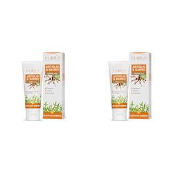 FLORA Antichi Rimedi Artiglio & Bambù Crema Gel, 75 ml BIO-COSMOS - Efficace coadiuvante nei problemi articolari e muscolari. Con estratti vegetali e oli essenziali (Confezione da 2)