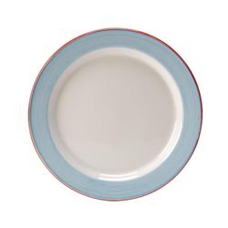 Steelite Rio Blue Slimline Plate 8inch / 20.25cm, Case of 24