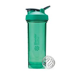 BlenderBottle Pro32 - Botella de agua, Botella mezcladora de batidos de proteínas, con batidor Blenderball, libre de BPA, 940ml - emerald verde