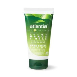 Atlantia Creme para mãos e unhas, creme para mãos rachadas e secas, creme para mãos natural, creme hidratante e reparador, creme de mãos com aloé vera, 75 ml