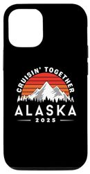 Carcasa para iPhone 12/12 Pro Crucero por Alaska 2025 Familia Amigos Vacaciones Viajes Coincidencia