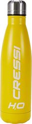 Cressi Water Bottle H20 Stainless Steel - Unisex Sport Bottle