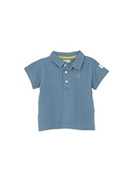 Gocco Basic poloshirt voor baby's, Groen, nieuw, 9-12 Maanden