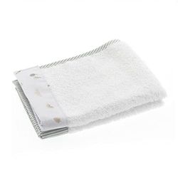 Cambrass - Set van 2 badstof handdoeken voor baby's, super absorberend, met Tencel-Greeny-vezel, groen, 25 x 35 x 1 cm