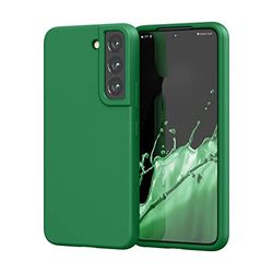 Samsung Galaxy S22 Case, Soft Flexible Silicone Gel Rubber Bumper Case with Anti-Drop Protection for Cameras, Samsung Galaxy S22 Case Slim Shockproof Case Pixie Green