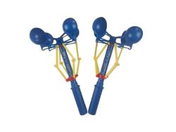 Henbea Bärbar handhållen annemometer, analoga instrument vindhastighetsmätare för barn, Beaufort-skala upp till 11 mts/sek, batterifri, 2-pack, (I0880/2)
