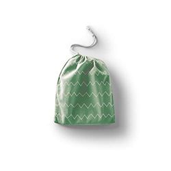 Bonamaison Impreso Algodón Bolsas con Cordón, Bolsa con Cordel para el Hogar y el Almacenamiento de Verduras, Bolso de Compras, Plegable, Ecologica, Reutilizables, Tamaño: 30x40 Cm