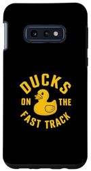 Coque pour Galaxy S10e Course de compétition familiale Rubber Duck Racing Team