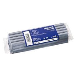 Pelikan Plastilin Qualitäts-Knetmasse, 1 kg, grau
