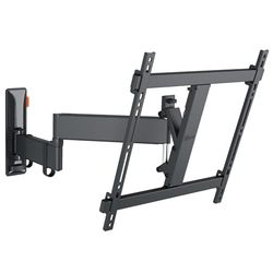 Vogel's TVM 3445 Svängbart TV-väggfäste för 32–65 tums TV, Max. 25 kg, Svängbart upp till 180°, Full Motion TV-fäste max. VESA 400 x 400, Universell kompatibilitet, svart
