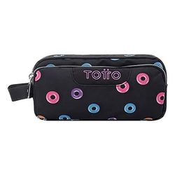 Totto - Agapec Multiuso: Estuche Negro Unisex de Talla Única para Adultos - La Solución Organizar Tus Pertencias