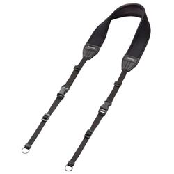 Hama 2in1 130" Neoprene Straight Camera Strap Black
