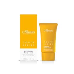 Skin Chemists Sérum Visage Collagène | Avec Collageneer 2%, Collasurge 1%, Pollustop 2% | Maximise l'hydratation, la nutrition et la réparation | 30ml