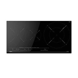 Teka IZC 83620 MST - Placa Inducción 80 cm, 3 Zonas de Cocinado, Control Táctil MultiSlider, Programador del Tiempo de Cocción, 8 Funciones Directas, Zona Paellera XL de 320 mm, Color Cristal Negro