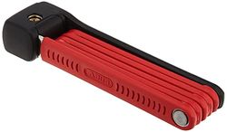 ABUS Bordo Lite 6055K SH cadeado dobrável com estribo - cadeado de bicicleta extra leve de aço especial - nível de segurança 7 - 85 cm - vermelho