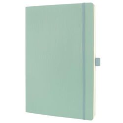 Sigel CO334 Premium notitieboek geruit, A4, softcover, groen, conceptum