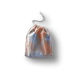 Bonamaison Impreso Algodón Bolsas con Cordón, Bolsa con Cordel para el Hogar y el Almacenamiento de Verduras, Bolso de Compras, Plegable, Ecologica, Reutilizables, Tamaño: 12x15 Cm