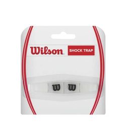 Wilson WRZ537000, Antivibrazione con Logo per Racchetta Unisex – Adulto, Chiaro/Nero, Taglia Unica