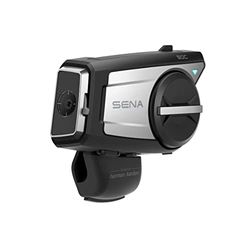 Sena 50C Appareil de Communication Bluetooth et Caméra 4K, Sound by Harman Kardon, Intercom Mesh Intégré, Haut-parleurs et Microphone Premium