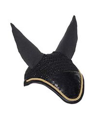 Rhinegold 662-f-blk Velo de Lentejuelas, Unisex, Negro, Plein