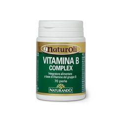 Naturando Vitamina B Complex Complemento Alimenticio Que Contiene Vitaminas Del Grupo B, Vitamina C Y Vitamina E - 70 cápsulas