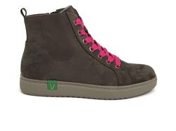 Jana Softline 8-25280-41 Comfortabele extra brede comfortabele schoen duurzame kleurblokkering veganistische enkellaarsjes, asfalt roze, 37 EU Breed