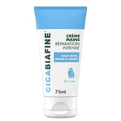 Cicabiafine Crema Mani Riparazione Intensa, Mani Secche Screpolate o Abbassate, Tubo da 75 ml
