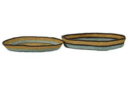 BOTANIQUE - BOWL BASKETS SET 1/2 COLORS AS PICTURED