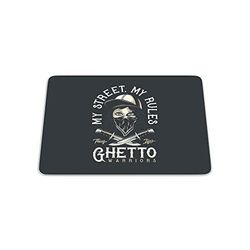 Bonamaison, Digital Print Rectangle Mouse Mat Non-slip Base for Office and Home, Size: 22x18cm
