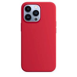 Bemory [Anti-fingeravtryck] för iPhone 14 Pro Case/2022, [militärkvalitetsskydd] [ej gulnande] stöttåligt telefonskal för Apple iPhone 14 Pro, [repskydd] skal, röd