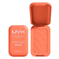 NYX PROFESSIONAL MAKEUP Rubor en polvo Buttermelt, resistente a la decoloración y a la transferencia, hasta 12 horas de uso, fórmula vegana - Sooner The Butta