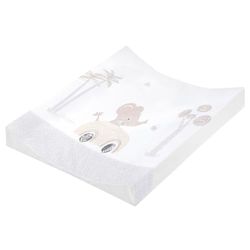 Julius Zöllner® verschoningskussen voor baby's, 60 x 71 cm, zacht verschoningskussen, folie, waterdicht en afwasbaar, Made in Germany, Oeko-Tex Standard 100, safaritour