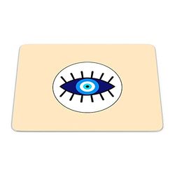 Bonamaison, Rectangle Pop Art Digital Printed Mouse Pad, Non-Slip Base, for Office and Home, Size: 22 x 18 cm