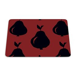 Bonamaison, Rechthoek Pop Art Digital bedrukte muismat, antislip onderkant, voor kantoor en thuis, grootte: 22x18 cm