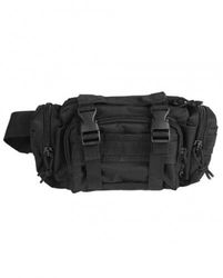Mil-Tec Sistema MOD, Tasche sui Fianchi Unisex-Adulto, Nero, 30x12x14cm