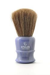 Epsilon Brosse à raser pour Cheval Marron Fan Shape Bleu 26 mm Standard Unique