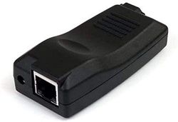 StarTech. com Server di dispositivi 1 porta USB 2.0 su rete Gigabit Ethernet con IP – Adattatore convertitore – Accessorio di rete (fili, RJ-45, USB, 1000 Mbit/s, Elite Silicon e3868 m1, 0,02 a) Nero