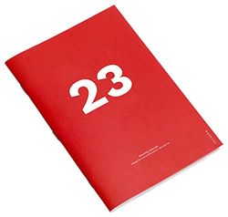 OD OCTÀGONDESIGN 2023 Monthly Planner, Similar A5 Size, Rojo