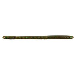Berkley PowerBait Esca morbida da pesca, diverse dimensioni e forme, Unisex - Adulto, PowerBait Bottom Hopper Worm, Shady Watermelon Candy, 6.25" (12 Count)