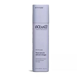 ATTITUDE Oceanly Sérum Visage Solide, EWG Verified, Ingrédients d'Origine Naturel, Soin pour la Peau Végane, PHYTO AGE, Sans Parfum, 30 g