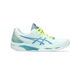 ASICS Solution Speed FF 2 Clay Donna tennisskor blå blå, Soothing Sea Gråblå, 37 EU