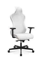 Topstar Sitness RS Sport Plus Continental Bureaustoel, gamingstoel, kunstleer, wit/wit, rode naad